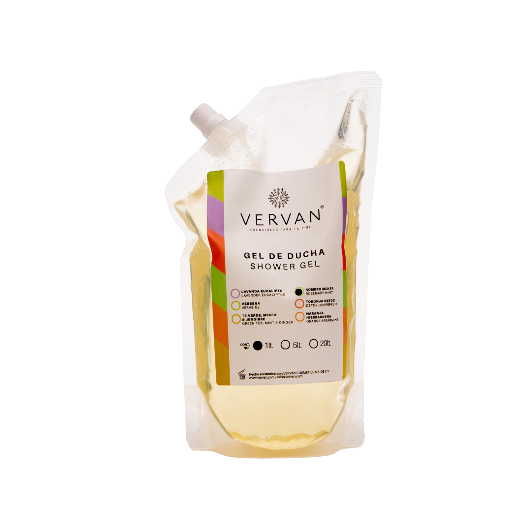Gel de ducha de Romero y Menta