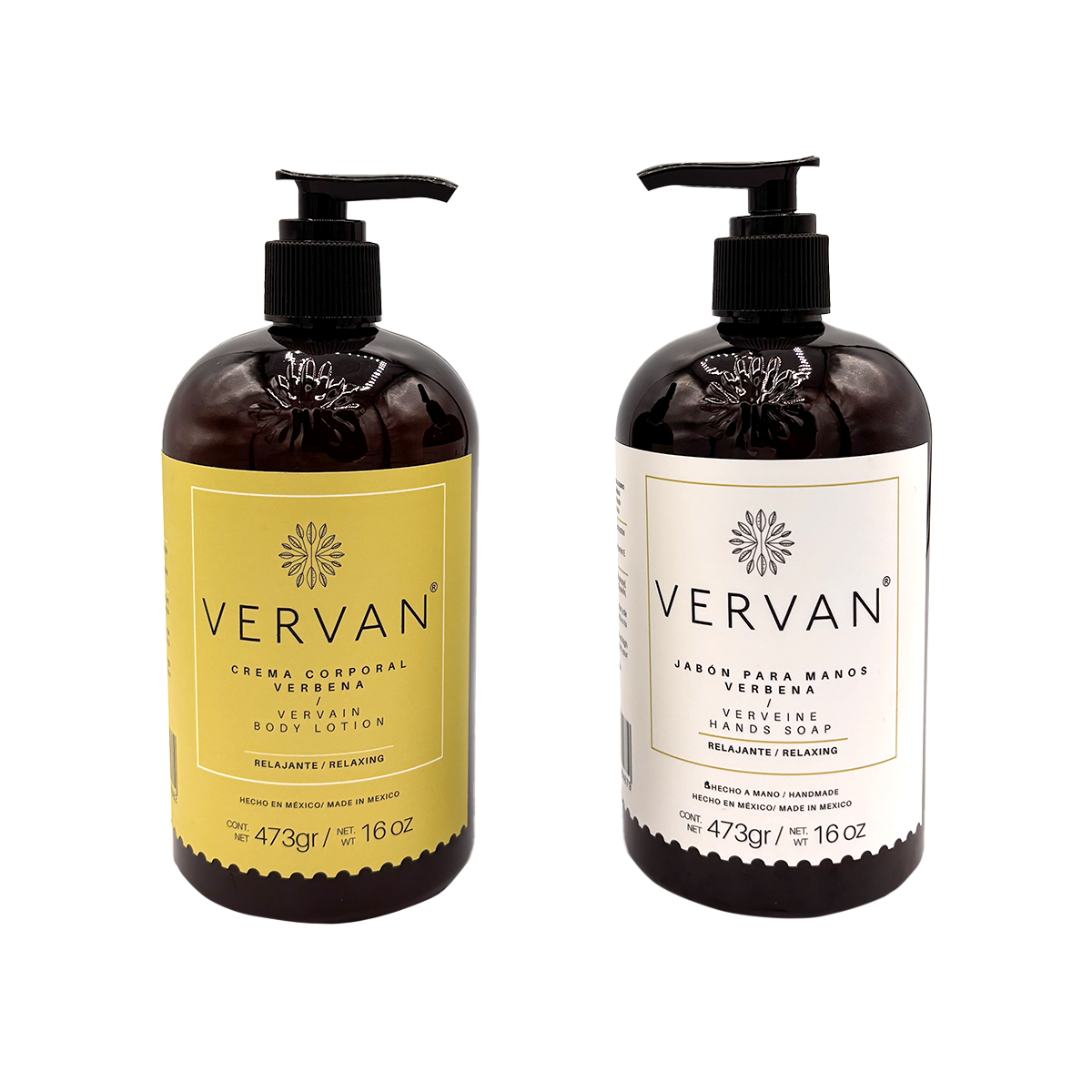 Paquete especial Jabón de manos y crema corporal verbena