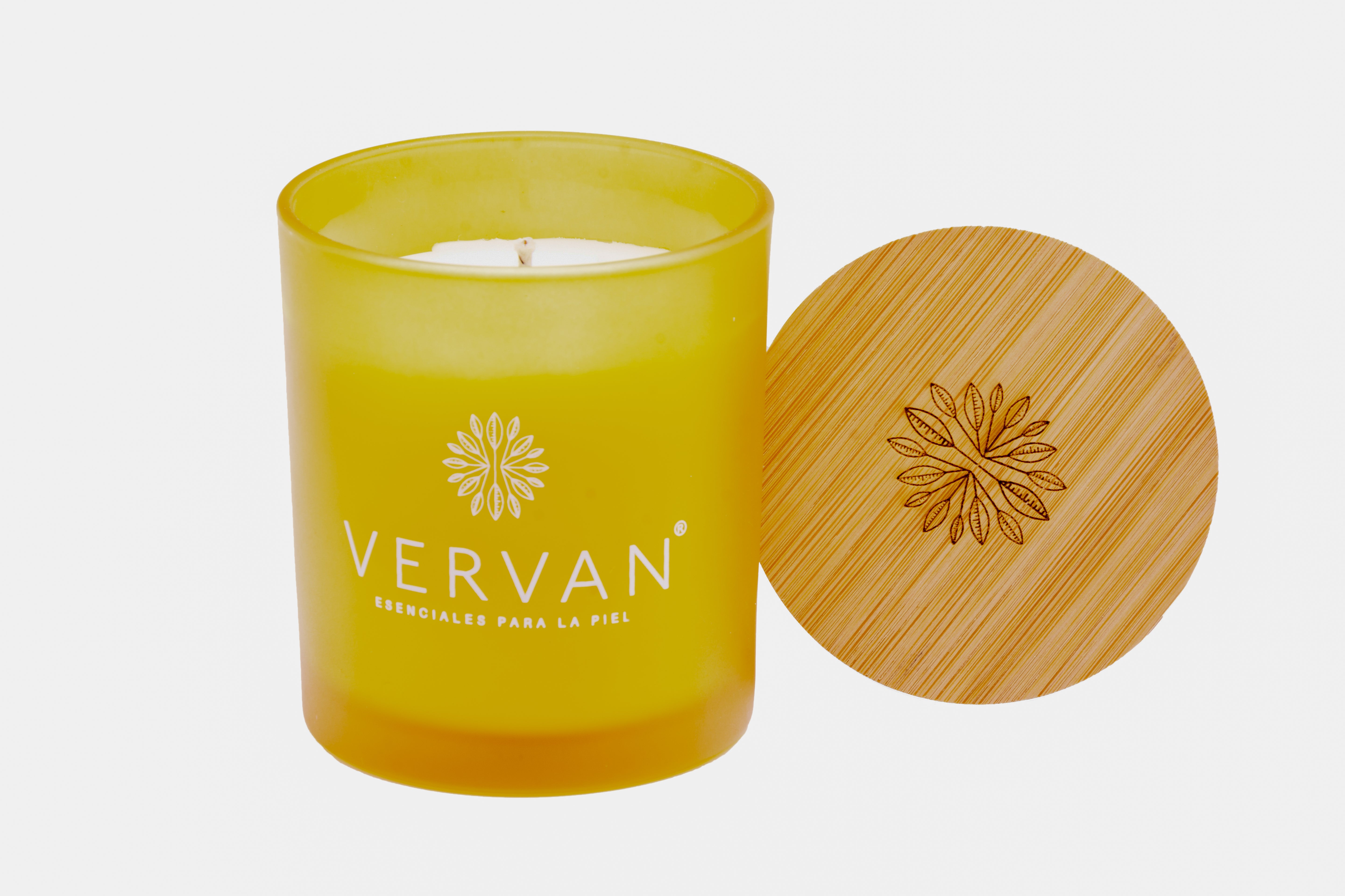 Vela Aromática de Soya de Toronja Maracuyá