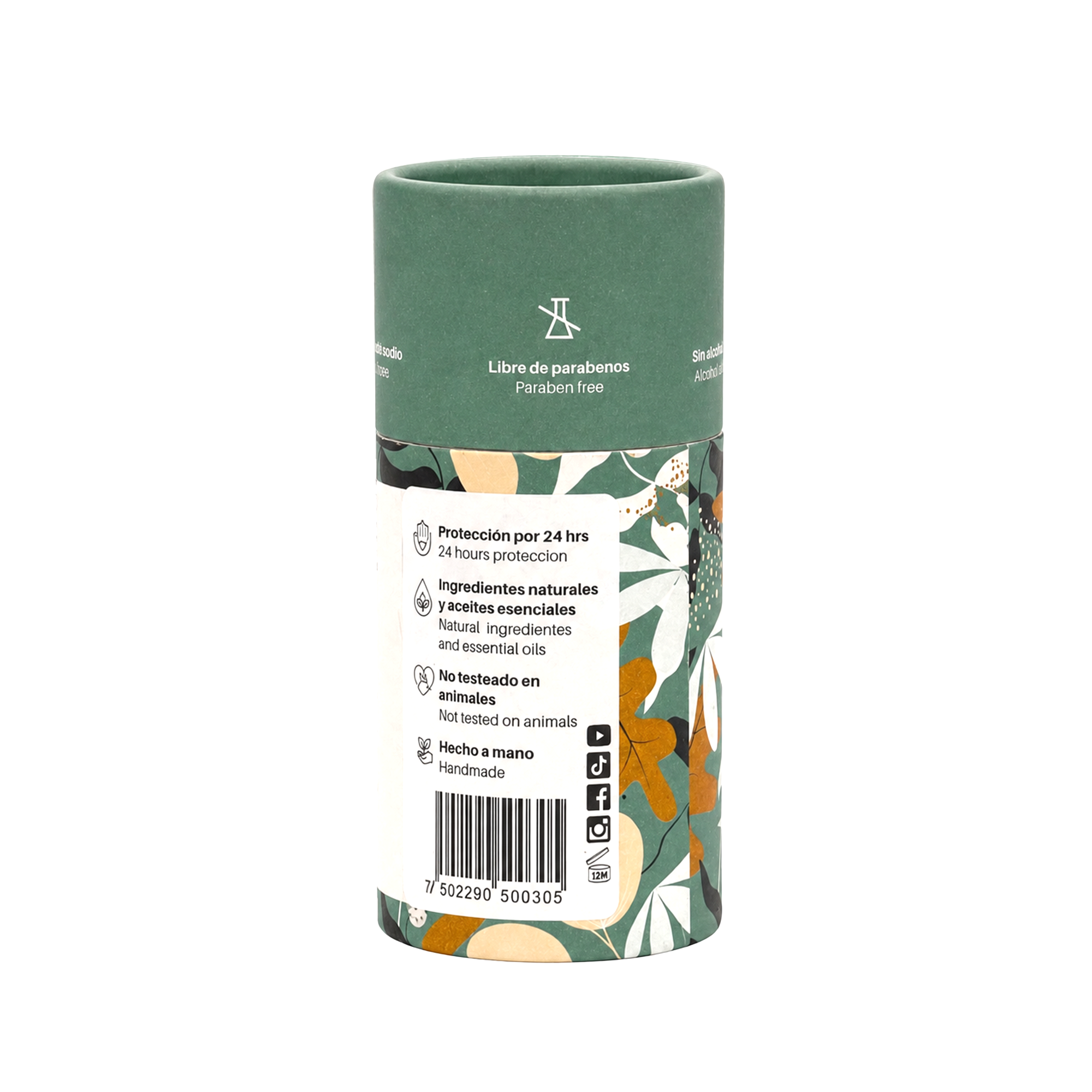 Desodorante Natural Palmarosa y Lavanda – Protección consciente, frescura auténtica