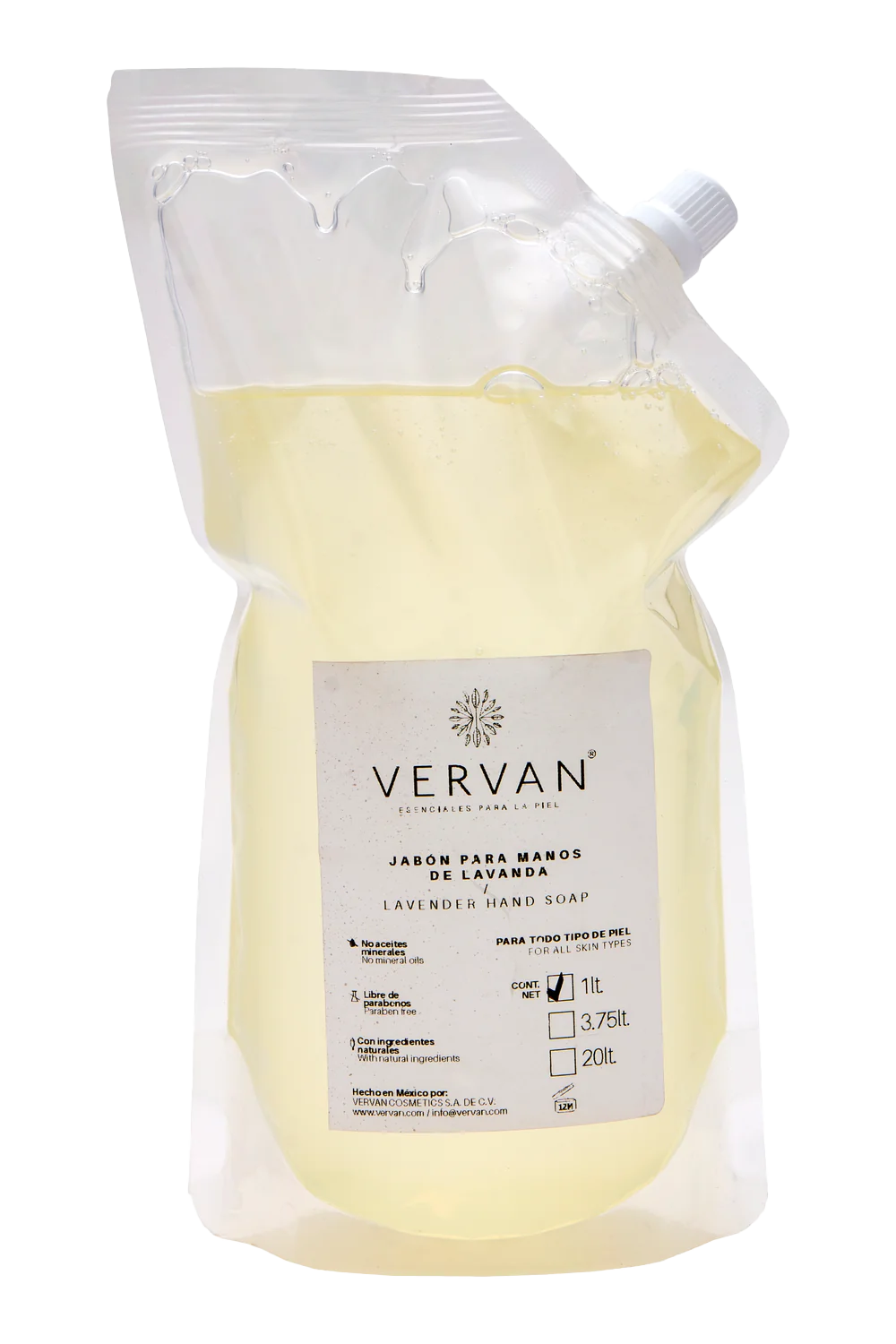 Jabón para manos de Lavanda