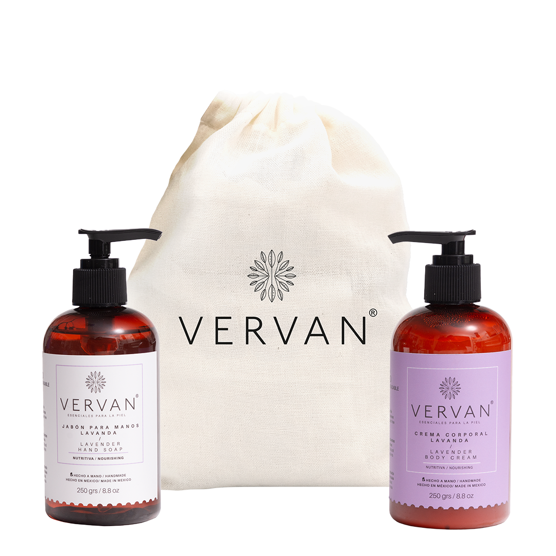 Kit jabón para manos y crema corporal Lavanda