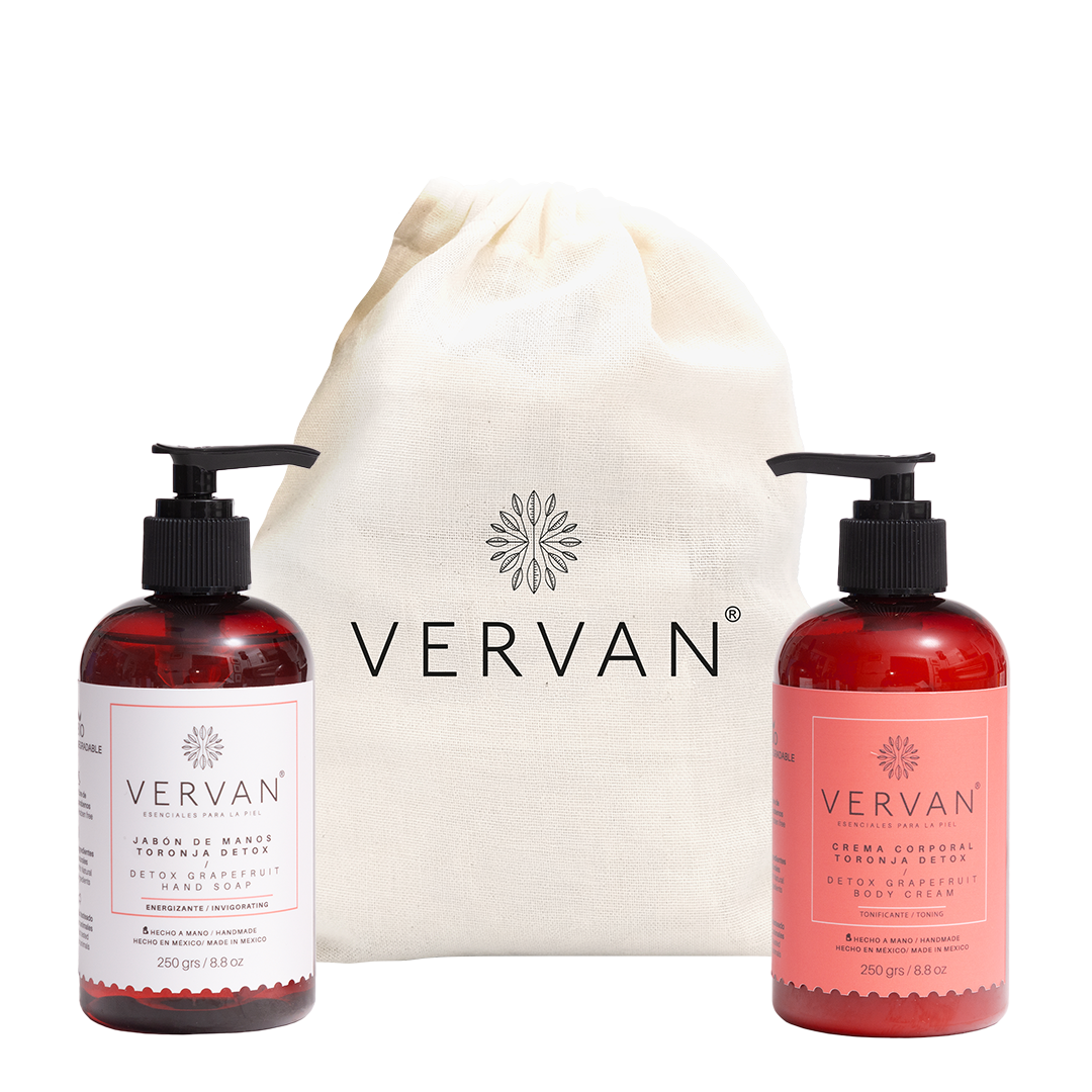 Kit jabón para manos y crema corporal Toronja Detox