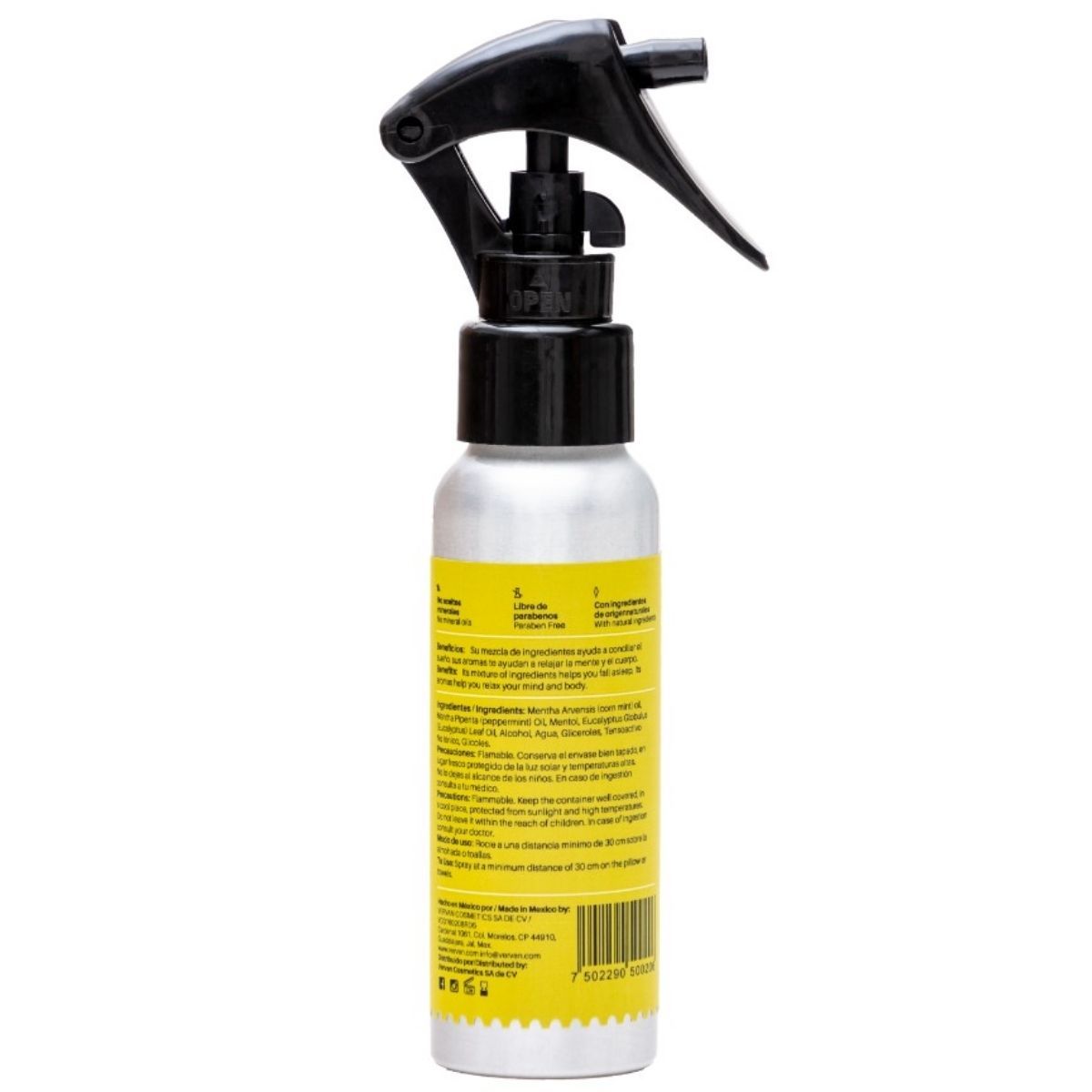Pillow Mist Menta y Eucalipto – Relajación sensorial para un descanso profundo