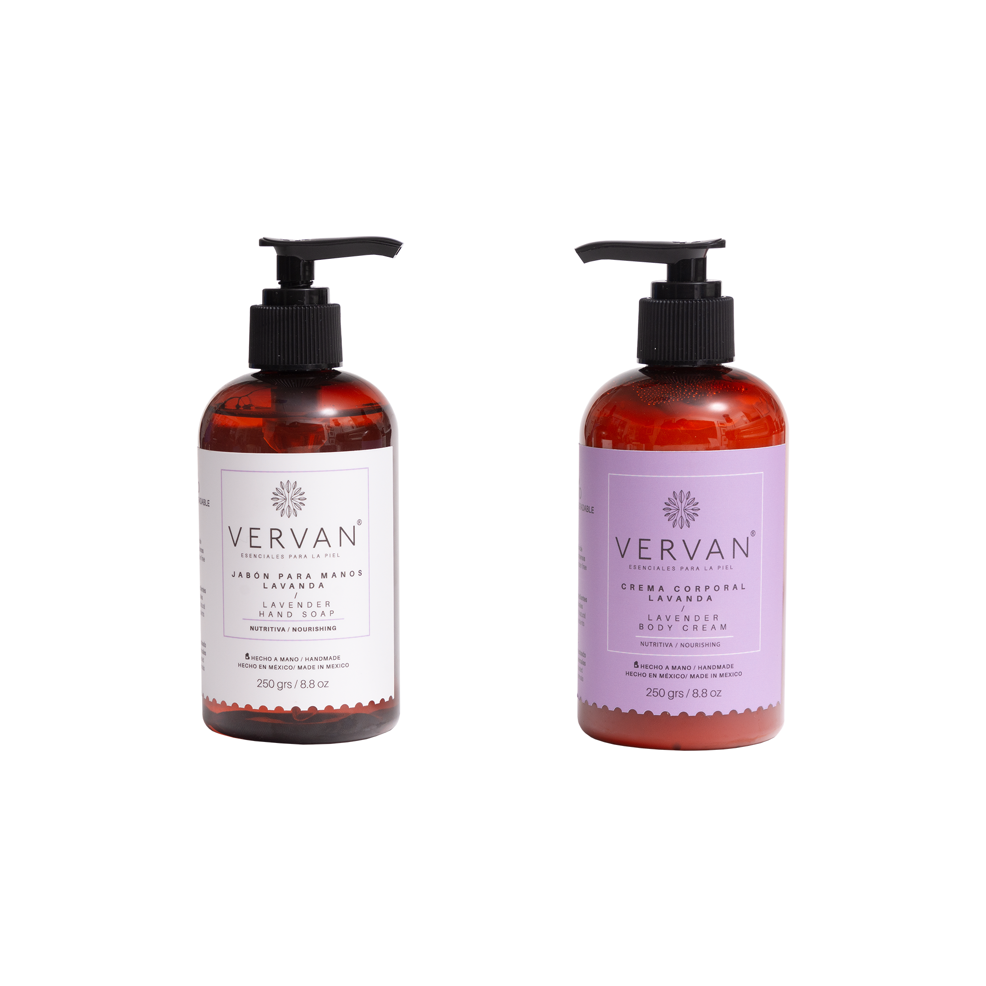 Kit jabón para manos y crema corporal Lavanda
