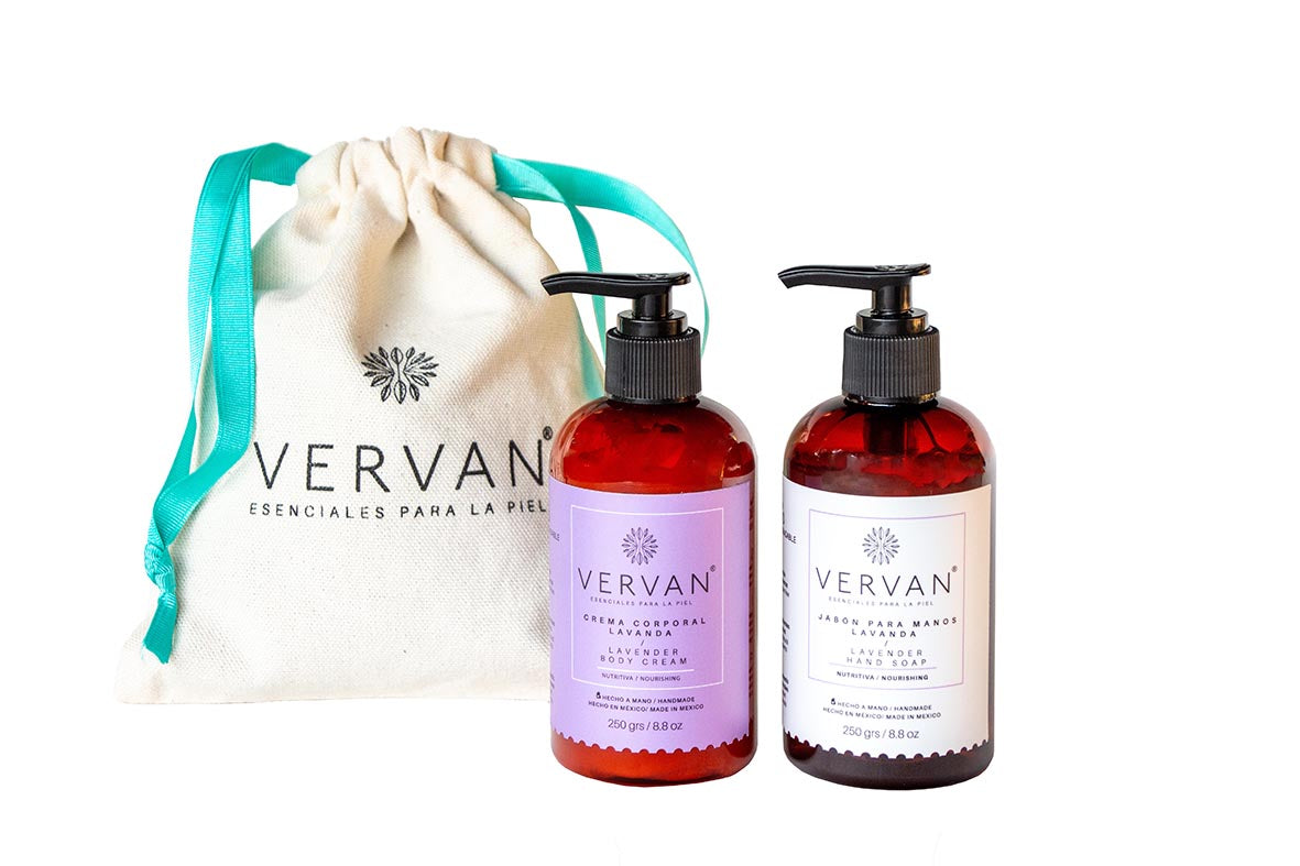 Kit jabón para manos y crema corporal Lavanda