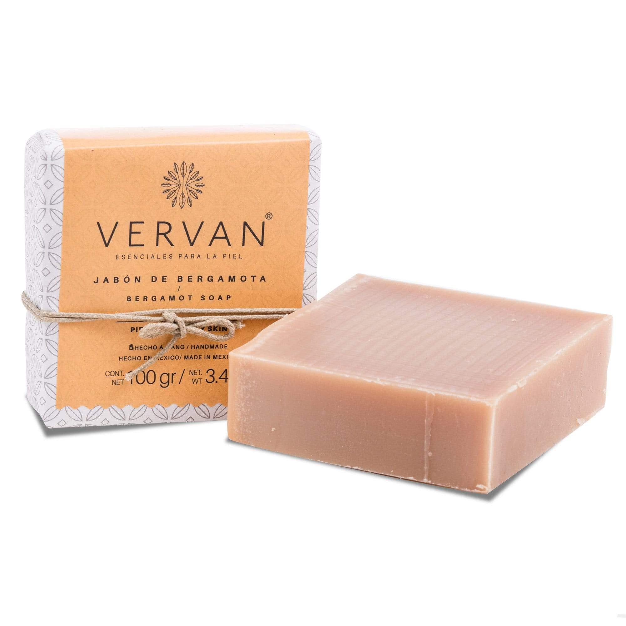 Jabón en barra de Bergamota