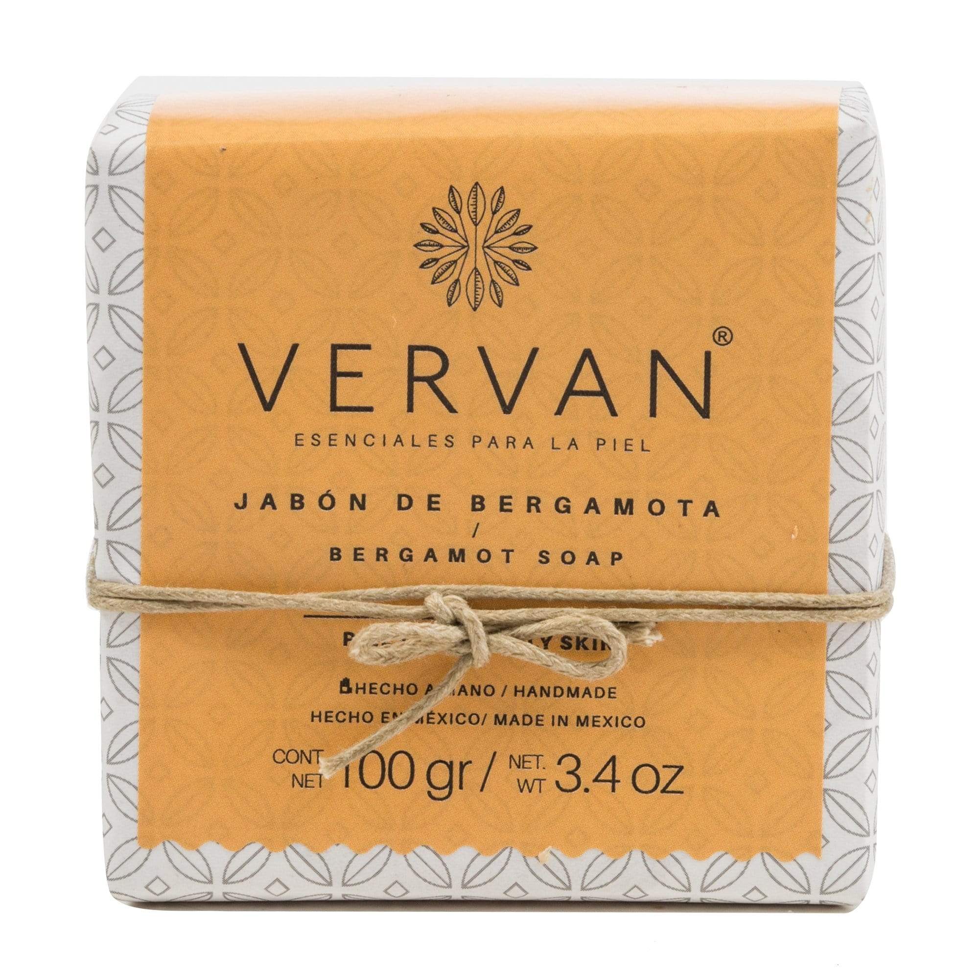 Jabón en barra de Bergamota