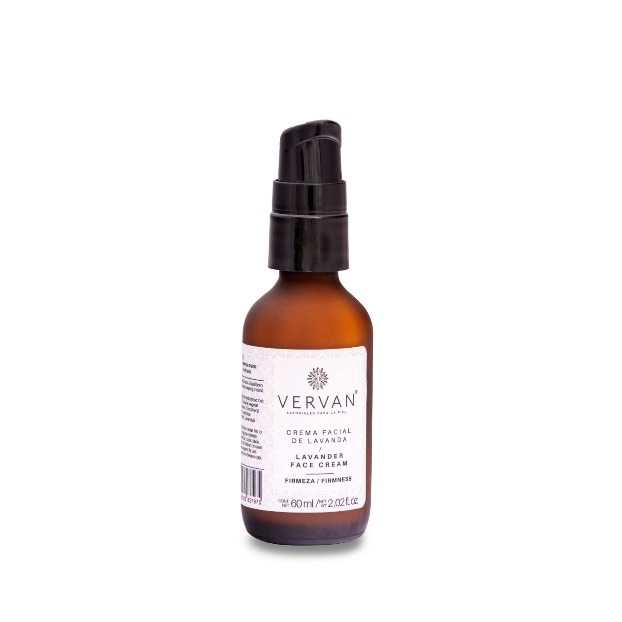 Crema facial hidratante de Lavanda