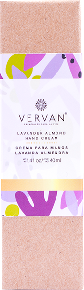 Crema para manos de Lavanda Almendras
