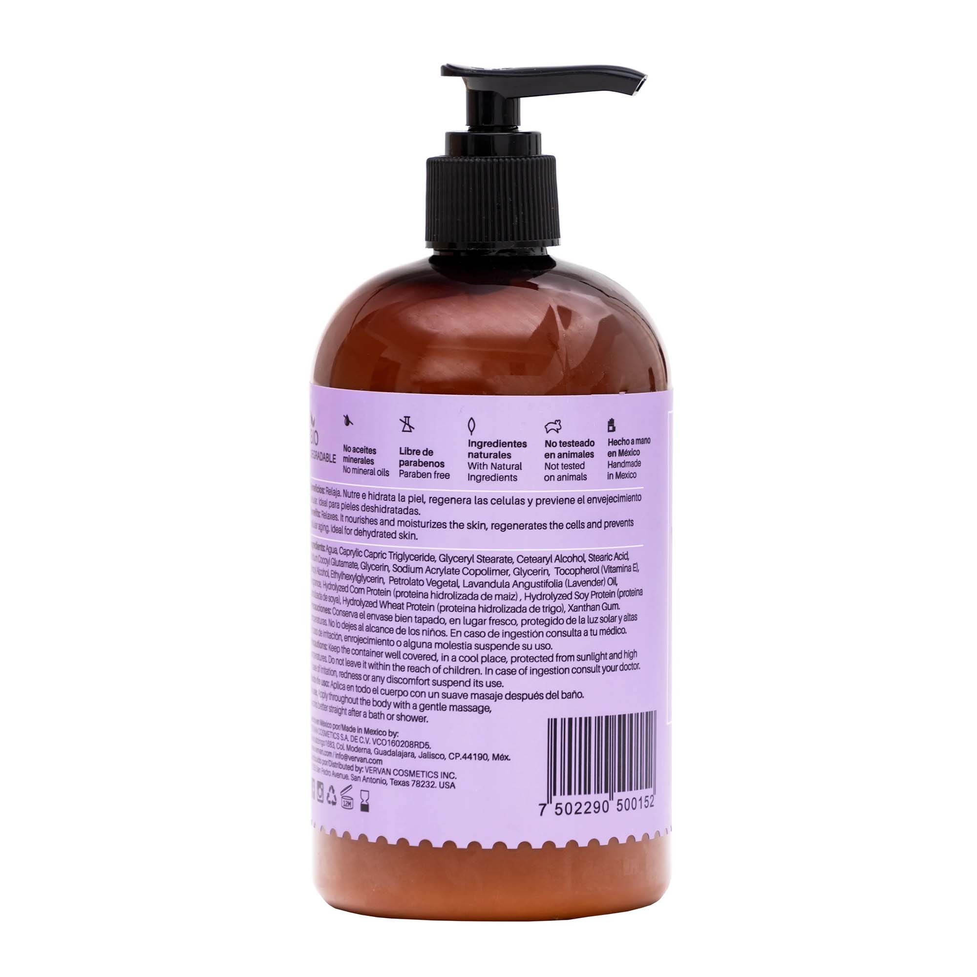 Crema corporal de Lavanda