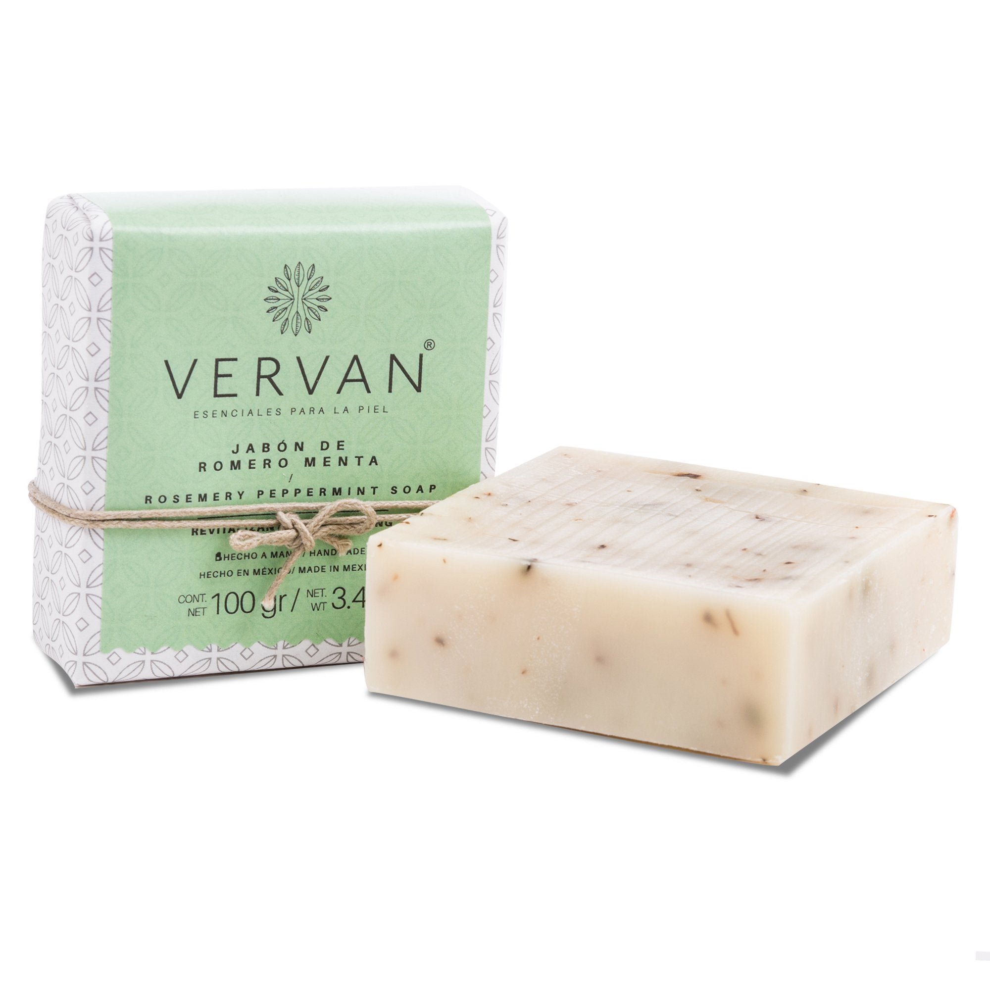 Jabón en barra de Romero y Menta