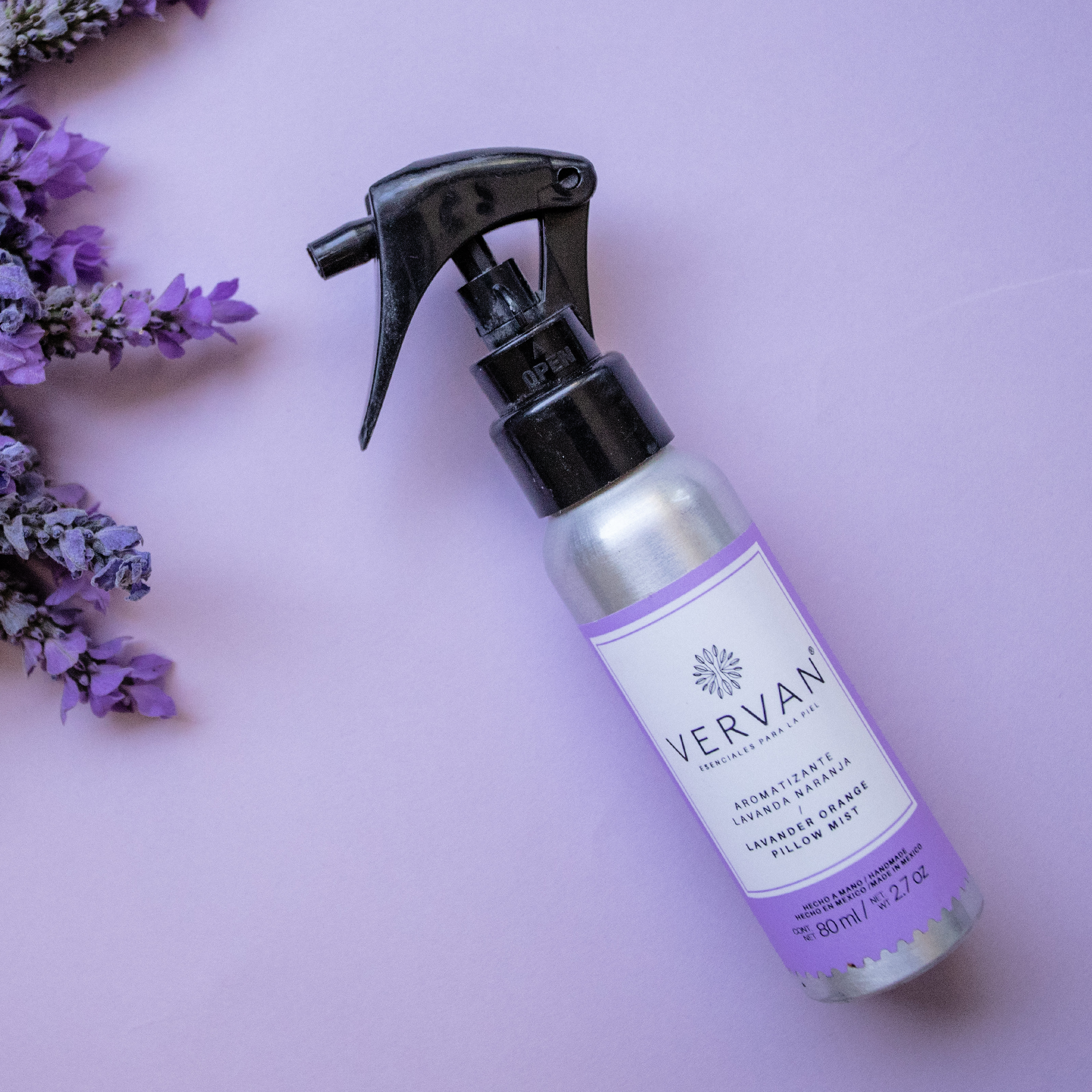 Pillow Mist de Lavanda y Naranja