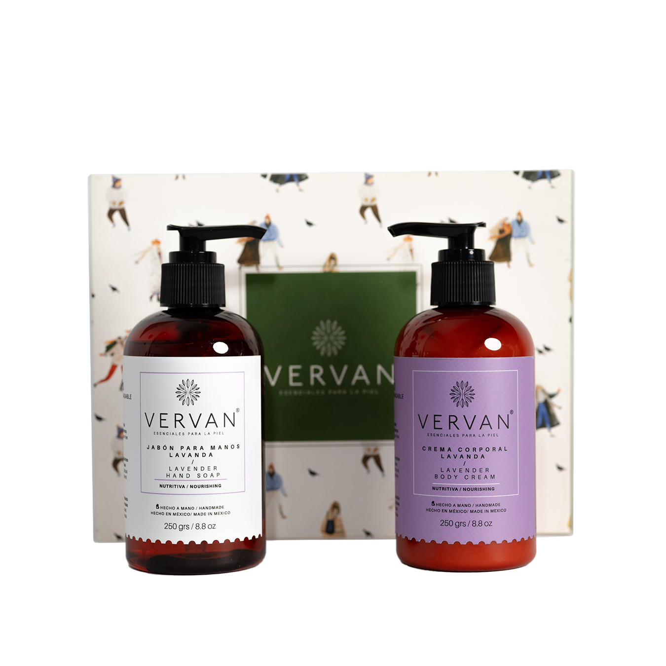 Kit jabón para manos y crema corporal Lavanda