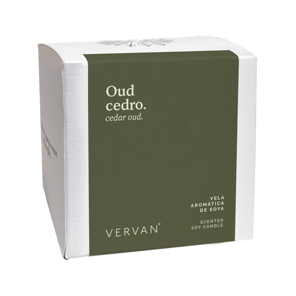 Vela Aromática de Oud Cedro