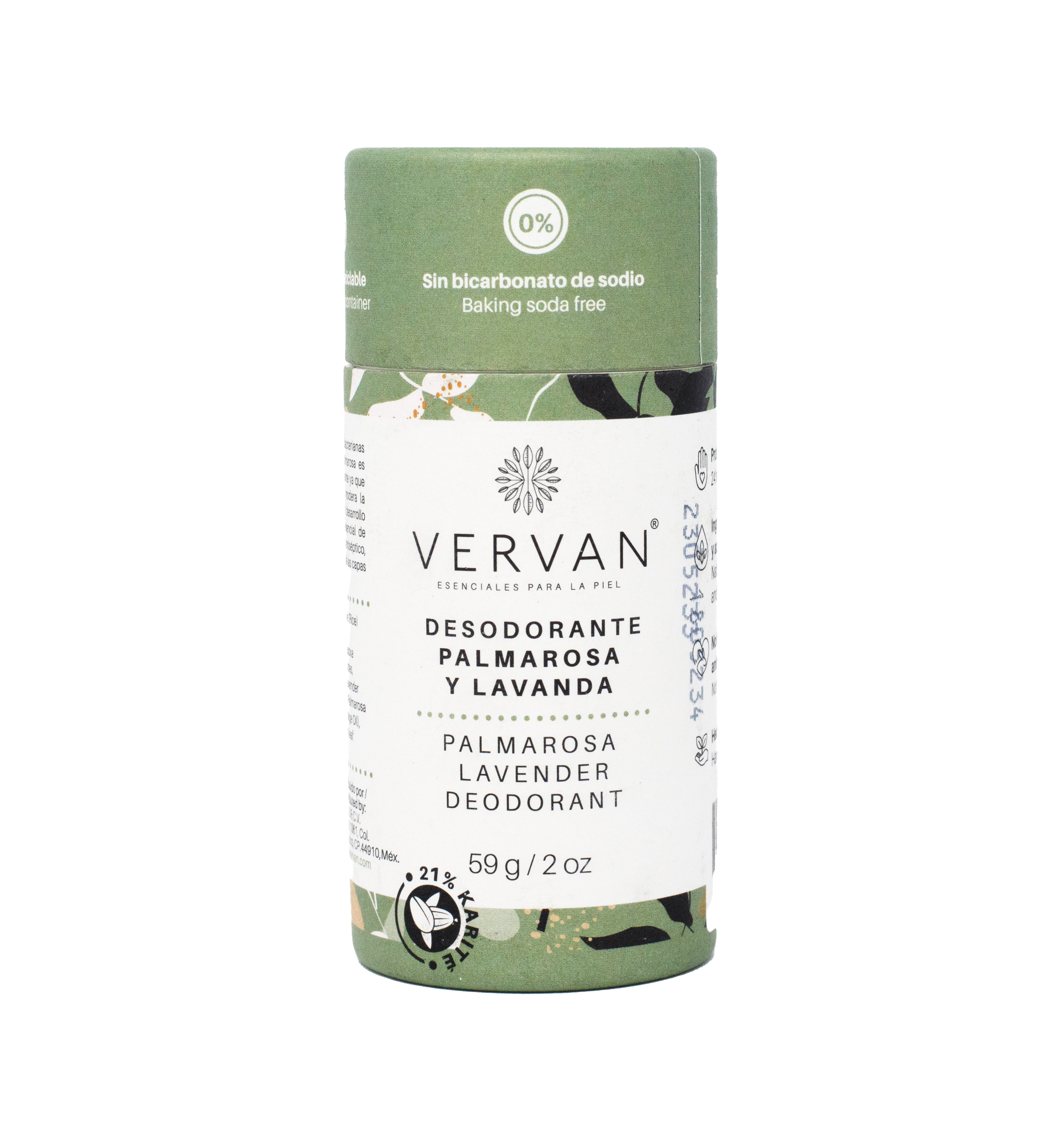 Desodorante Natural Palmarosa y Lavanda – Protección consciente, frescura auténtica