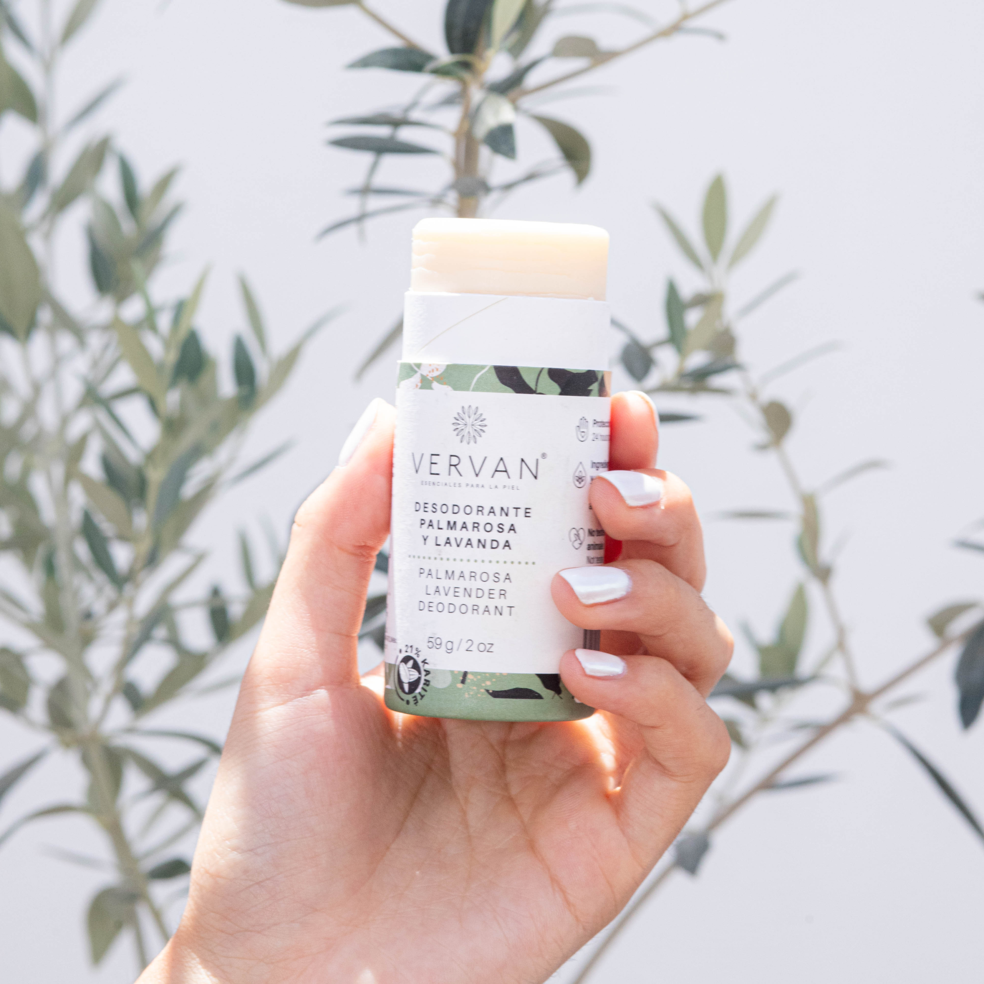 Desodorante Natural Palmarosa y Lavanda – Protección consciente, frescura auténtica