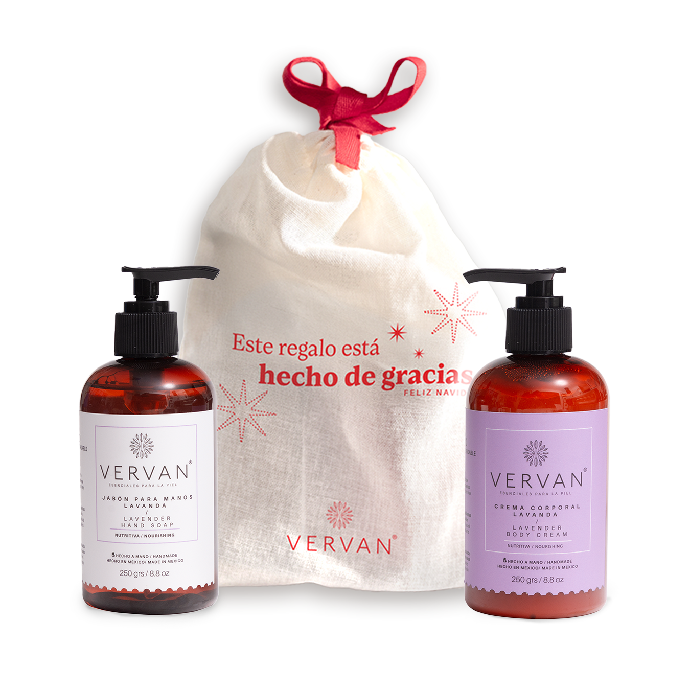 Kit jabón para manos y crema corporal Lavanda