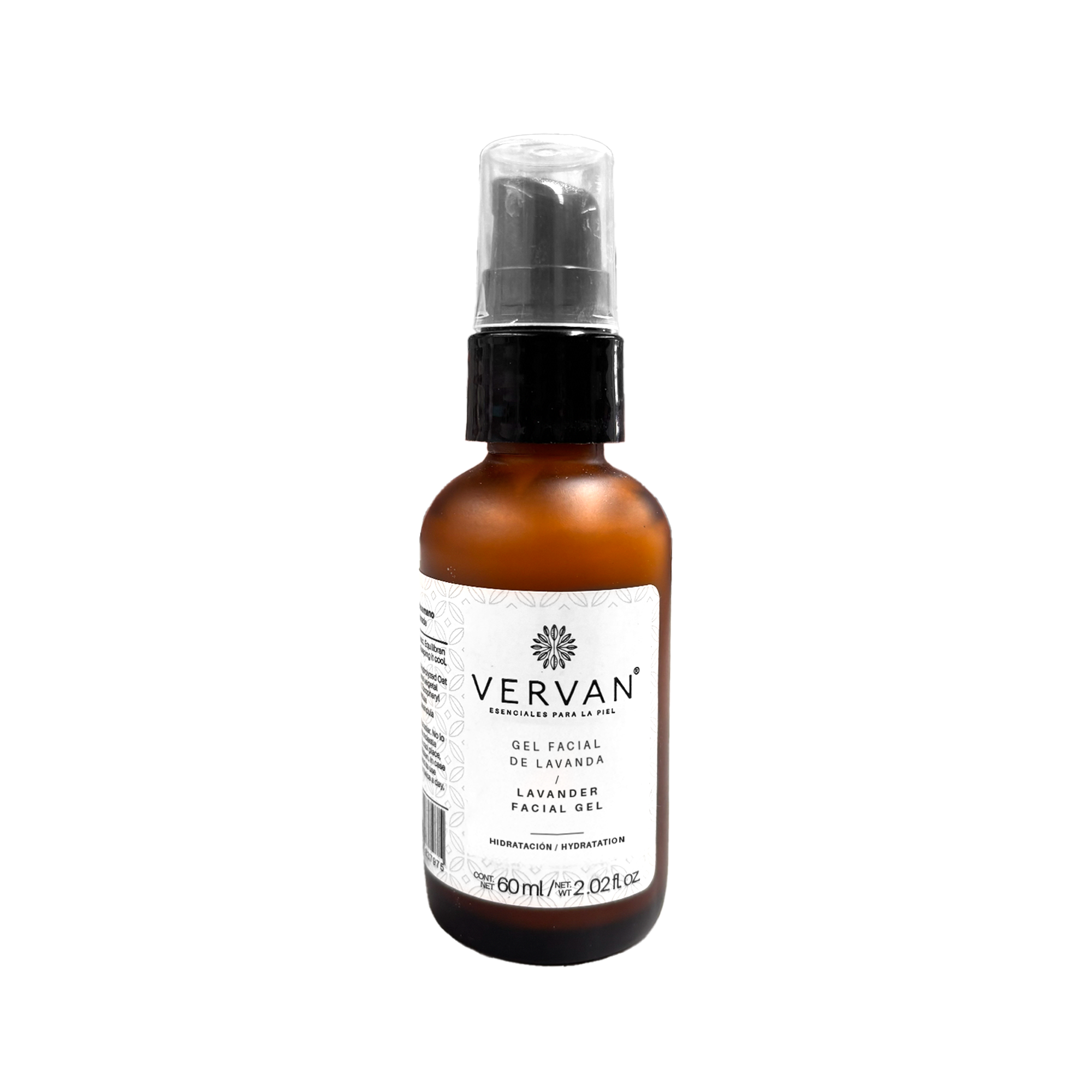 Gel facial hidratante de Lavanda