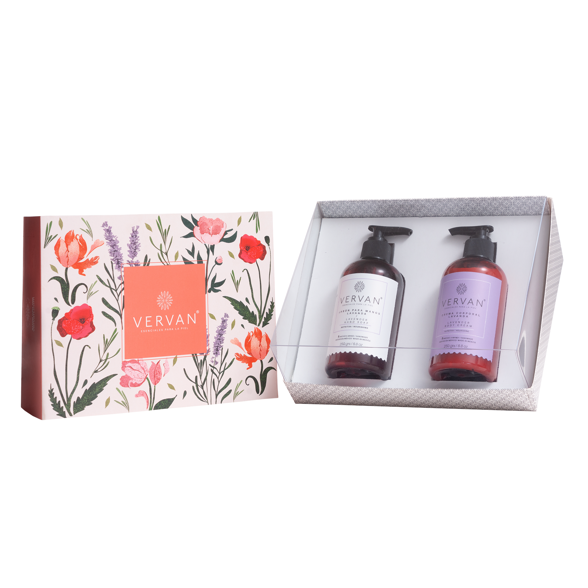 Kit jabón para manos y crema corporal Lavanda